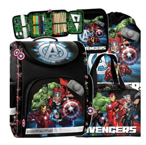 4-dílný školní set Avengers