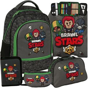 5-dílný školní set batoh Brawl Stars