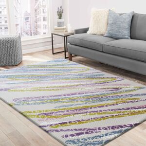 Barevný koberec do obýváku