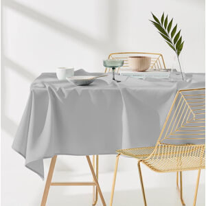 Dekorační ubrus na stůl v šedé barvě 130 x 180 cm