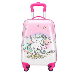 Dětský cestovní kufr s roztomilým jednorožcem 32 l