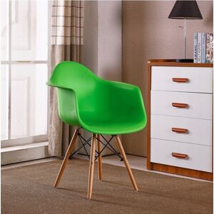 Elegantní kuchyňská židle zelené barvy