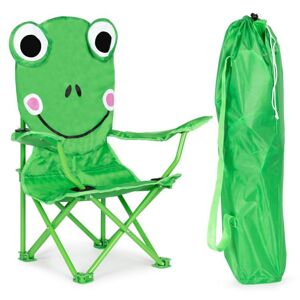 Kempingová židle pro děti Veselá žabkaŽabky