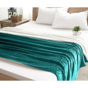 Kvalitní teplá deka zelené barvy