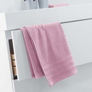 Luxusní světle růžový ručník z měkké bavlny 50 x 90 cm