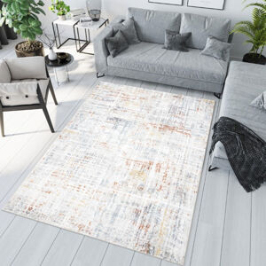 Moderní koberec s neutrálním vzorem