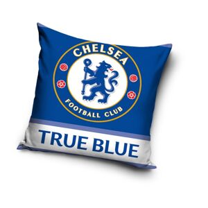 Modré povlaky na polštáře motiv Chelsea