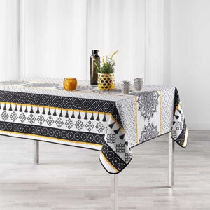 Ubrus na stůl s elegantním motivem 150 x 200 cm
