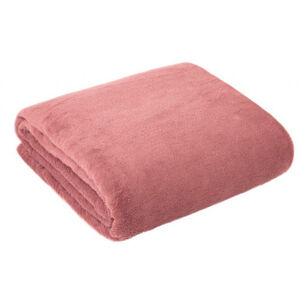 Univerzální deka růžové barvy