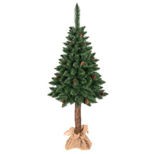 Vánoční strom se šiškami 180 cm