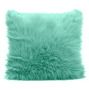 Zelený dekorační povlak na polštář